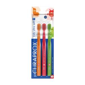 Curaprox kids three-pack. 3 pcs